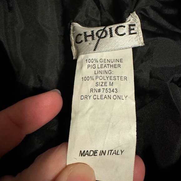 Black Genuine Leather Puffer Vest Women’s Medium Choice Vintage Retro Boho Chic - Picture 4 of 7